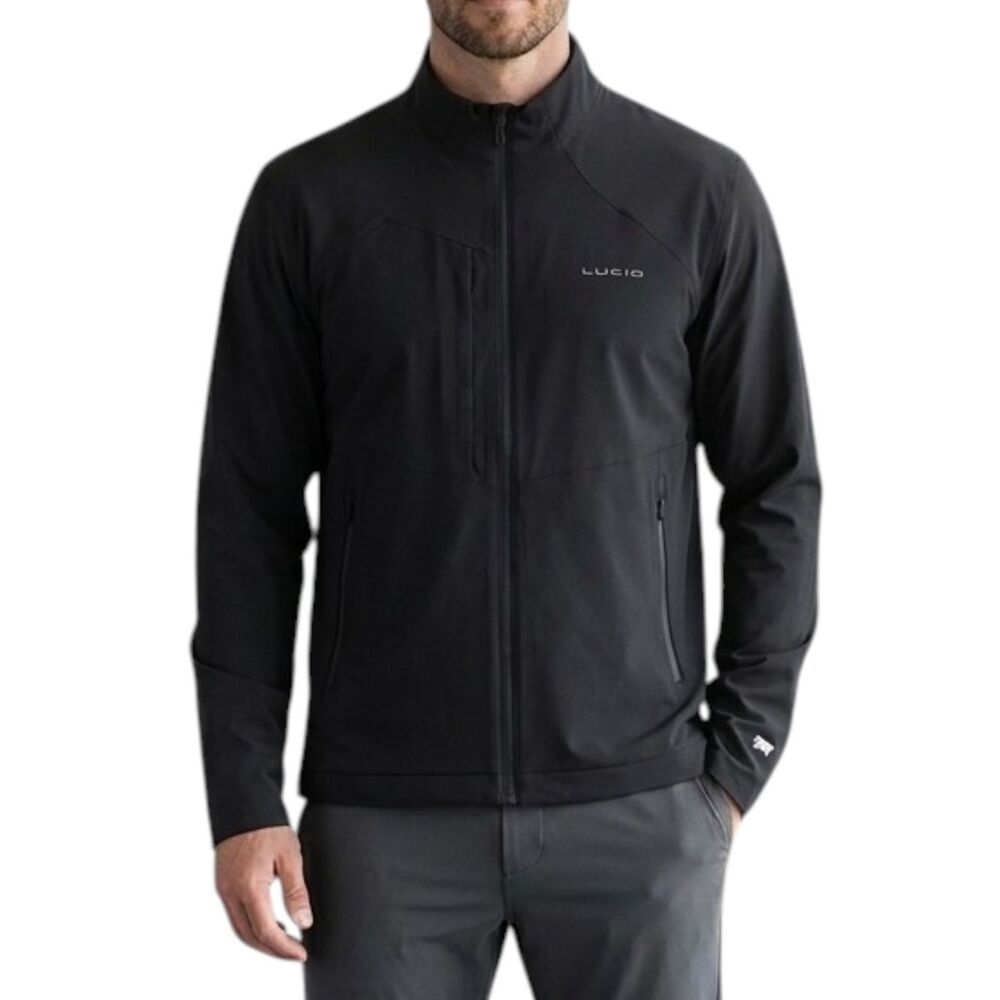 Lucid Motors Men's Black Softshell Performance Jacket - Size 2XL